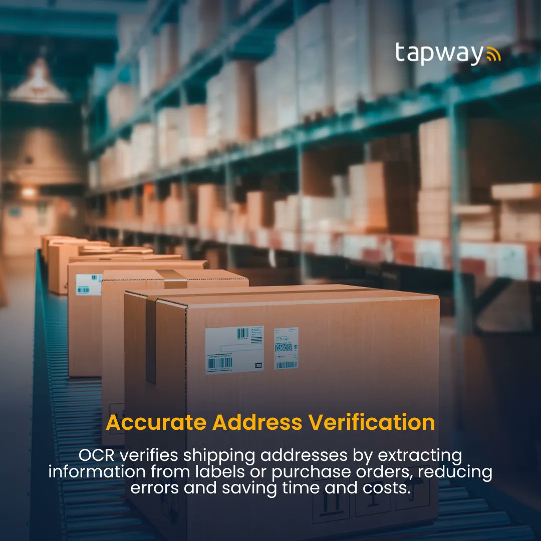 TapwaySolutions's tweet photo. Seeking a solution that could save you time and costs in logistics? With the help of Tapway VisionTrack, you can now streamline your operations and reduce expenses.
Understand more about our VisionTrack solution now! https://t.co/6QuOC5et6Y
#Tapway #VisionTrack #OCR #Logistic https://t.co/R6OwNbevAd