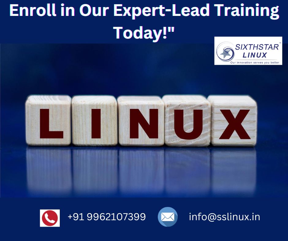 SixthStarLinux's tweet image. With practical, hands-on instruction, our courses will provide you with the skills needed to optimize your operations and take full advantage of Linux's capabilities.
Learn more: bit.ly/3OYcAQr
#linuxtrainingonline #linuxtraininginstitute #linuxtraining #linuxtraining