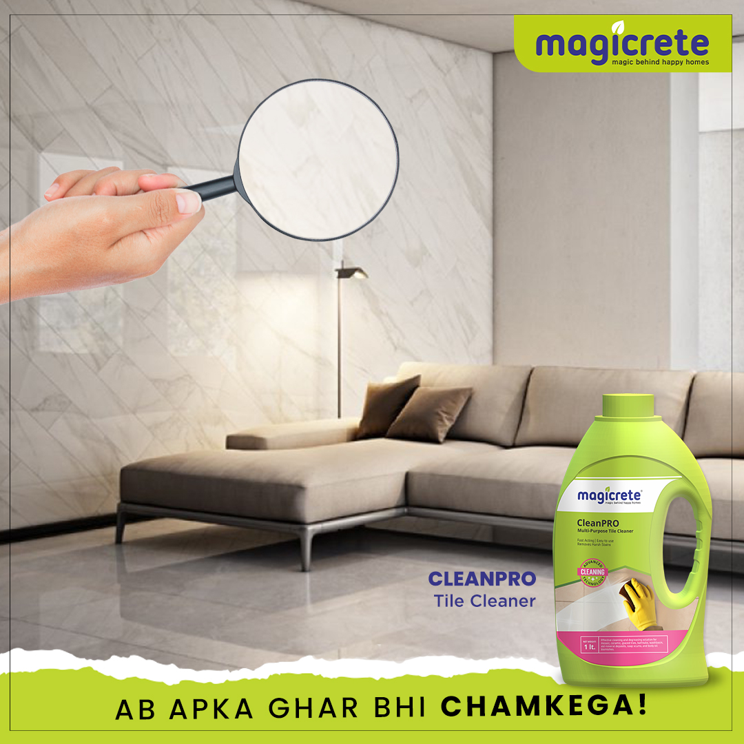 magicrete's tweet image. Experience the magic of the #Magicrete #CleanPRO range, where quality and effectiveness meet convenience and ease. 
Say goodbye to tough stains and hello to sparkling surfaces! 

#CleaningSolution  #TileCleaning  #Cleaning #MarbleCleaner  #TilesOnTuesday #QualityCleaning