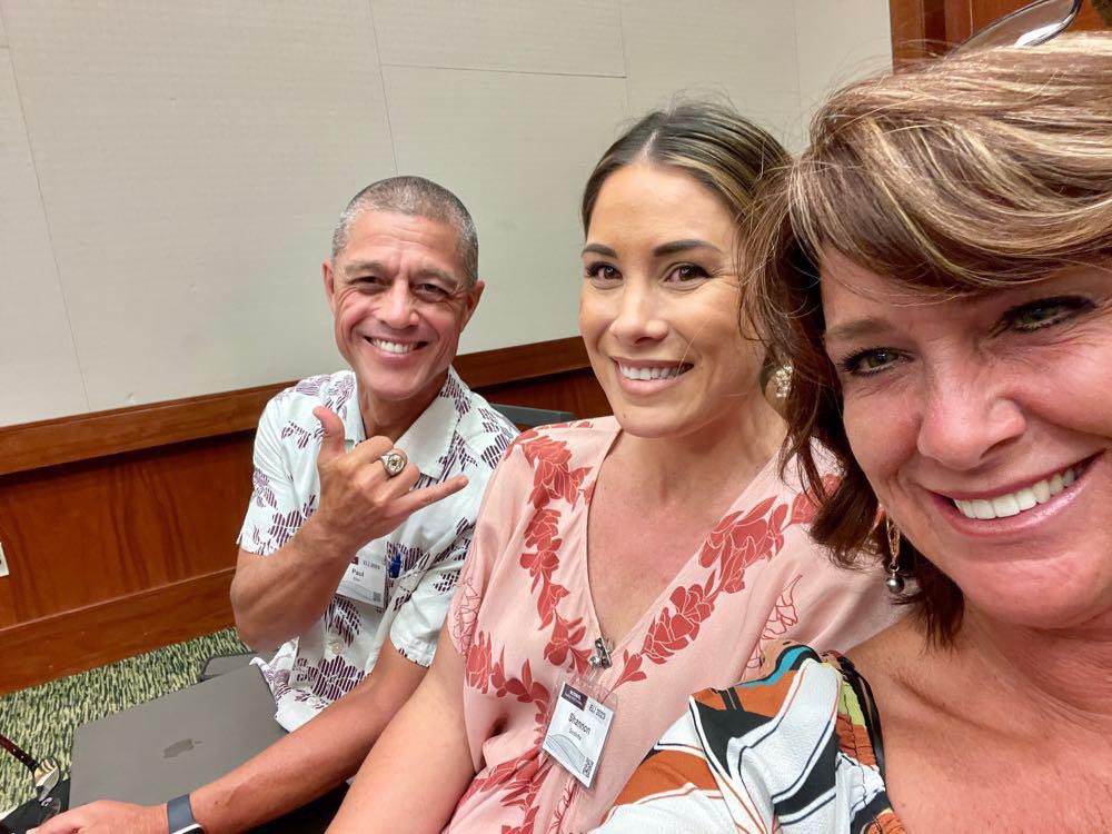 serenacox26's tweet photo. A great opening day for HIDOE leadership to come together to learn, share and network for SY23-24!!!
@Lead_HI https://t.co/YUgqR1cPU4