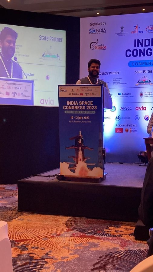 stratnews_tech's tweet image. Day 3 of India Space Congress 2023!

Discussion on Leveraging Civil-Military Fusion

@girichaitanya19 @satcom_india @space_congress  #spaceforall #spaceconference #2ndISC2023