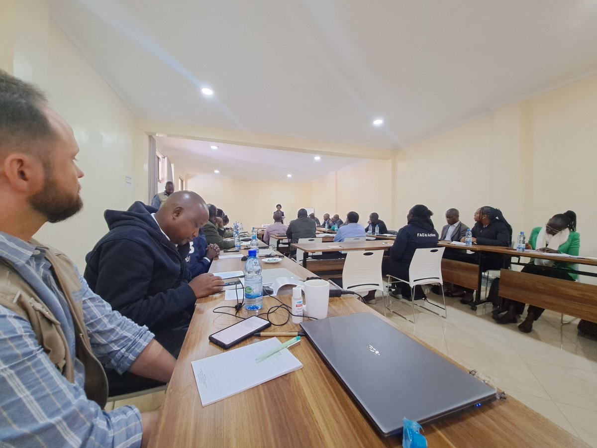 FAO Project Steering Committee (PSC) meeting in Nanyuki... chaired by Director Planning Ministry of <a href="/Environment_Ke/">Ministry of Environment, Climate Change & Forestry</a> state department for <a href="/EnviClimateC_Ke/">State Dept For Environment & Climate Change</a> Mr. Tom Mirasi... 
<a href="/FAO/">Food and Agriculture Organization</a> <a href="/KEFRIHQ/">Kenya Forestry Research Institute (KEFRI)</a>