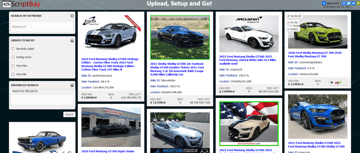 ScriptNet_IT's tweet image. Created specifically to #Monetize in a simple way, the Traffic and Sales from #eBay: #ScriptBay Advanced #Search Script.

scriptnet.net/scriptbay

#ebayseller #ebaydeals #ebaycommunity #ebayfinds #ebaystore #EPN #php