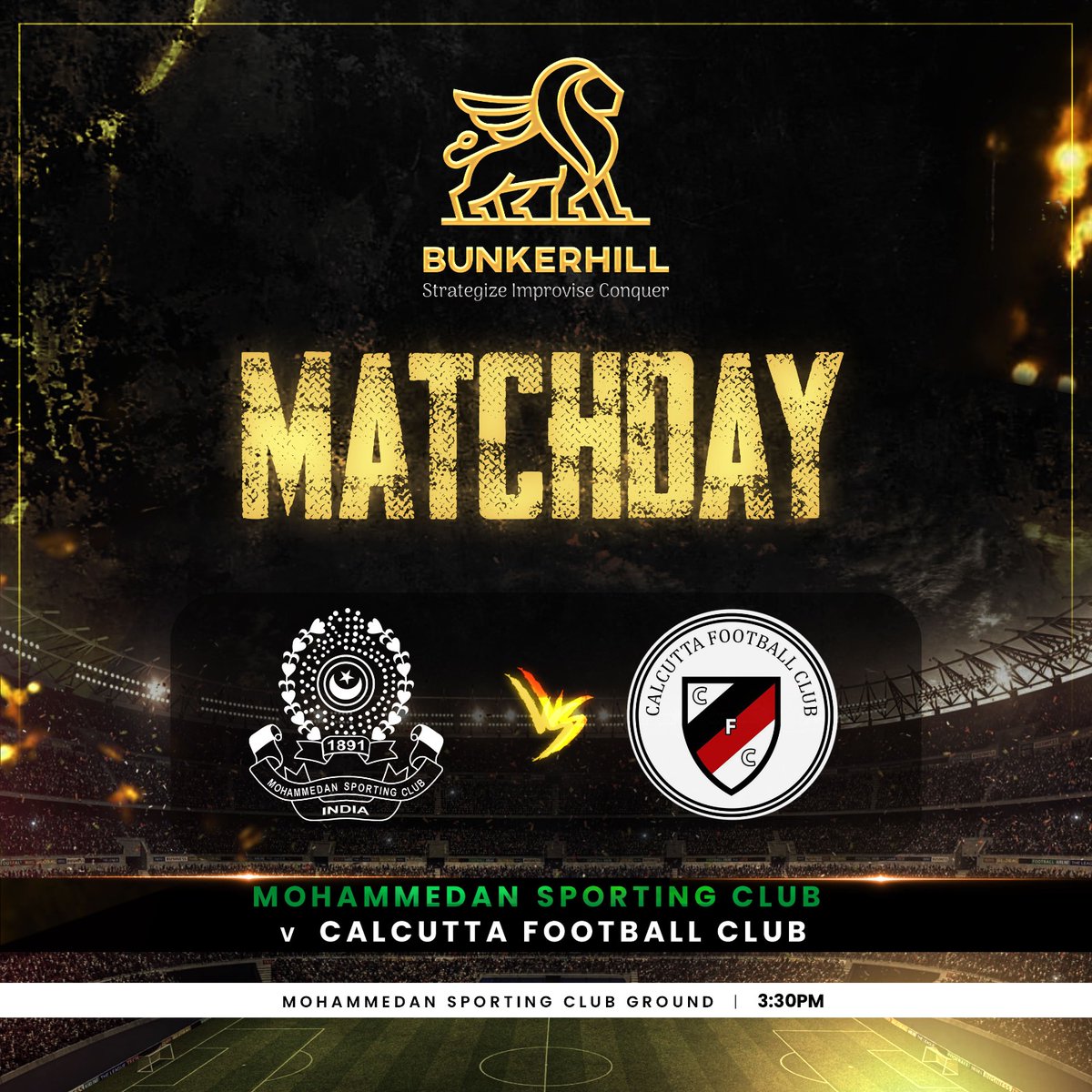 BunkerhillOffi1's tweet photo. || 𝐌 𝐀 𝐓 𝐂 𝐇 𝐃 𝐀 𝐘 || 🏟️⚽🏆🏴🏳️

It's the season opener! Let's get the ball rolling!! Good luck for today's match, team!!

#JaanJaanMohammedan #CFL #CFL2023 #BunkerHill #BunkerHillSports https://t.co/hu412TPlGP