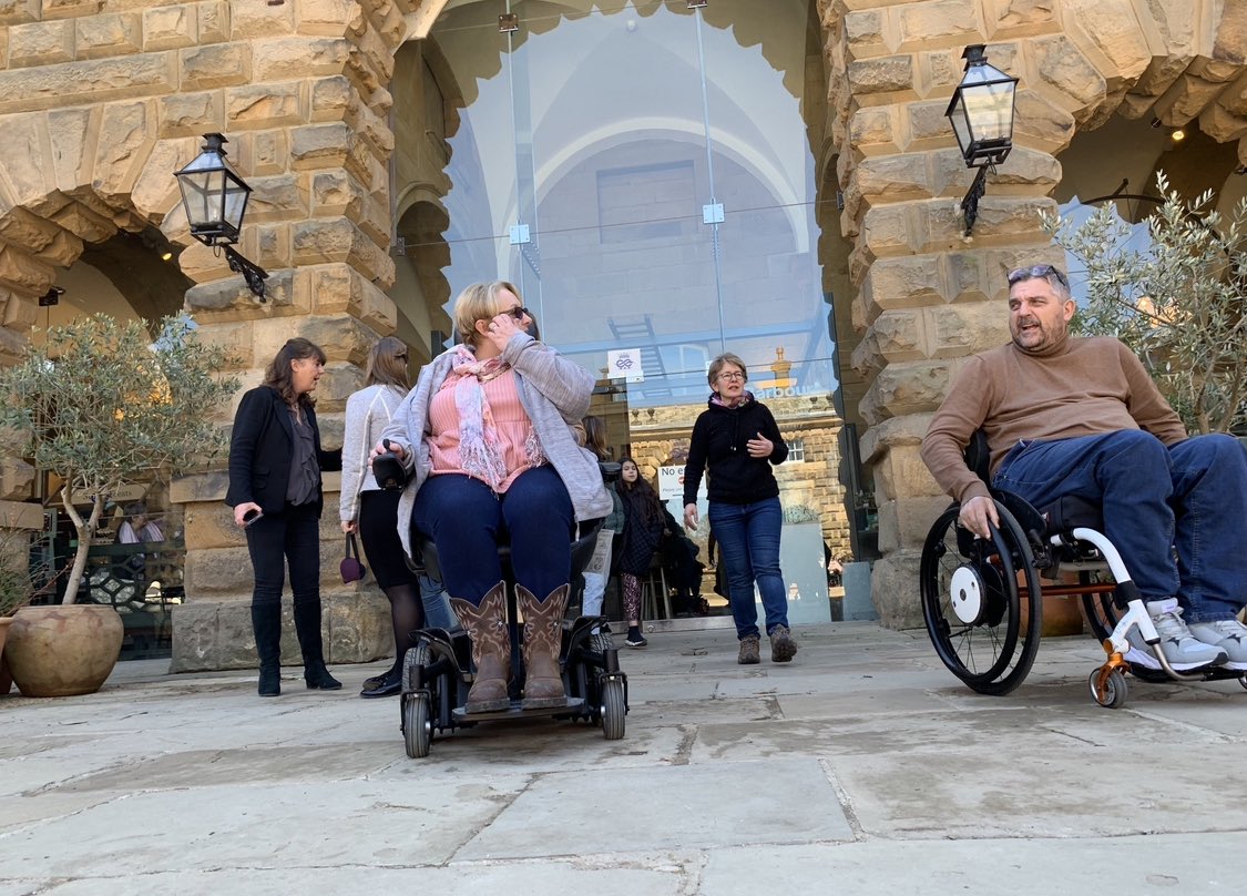 Accessible UK tweet media