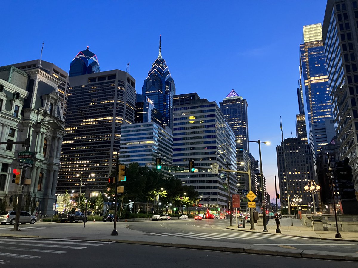 Center City Philadelphia PA @ Night
