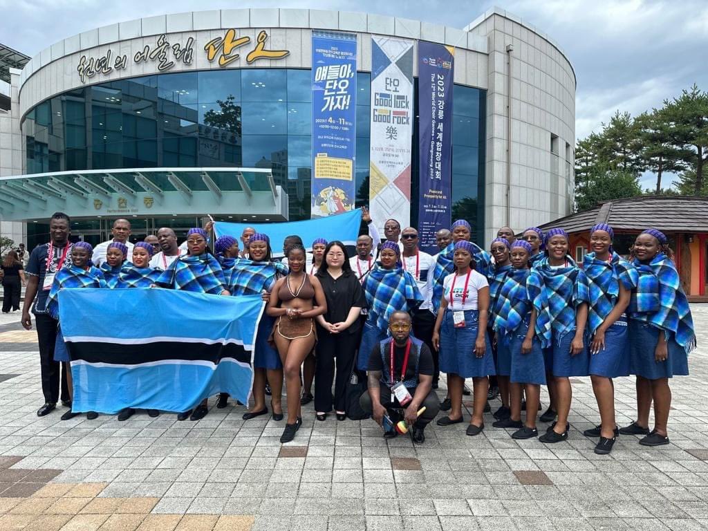 EverythingBW66's tweet photo. One of Botswana’s best choral music groups, KTM Choir, is currently in South Korea competing at the World Choir Games. They are reportedly the only choir from Africa. #TeamBW https://t.co/P4QdyH8G2q