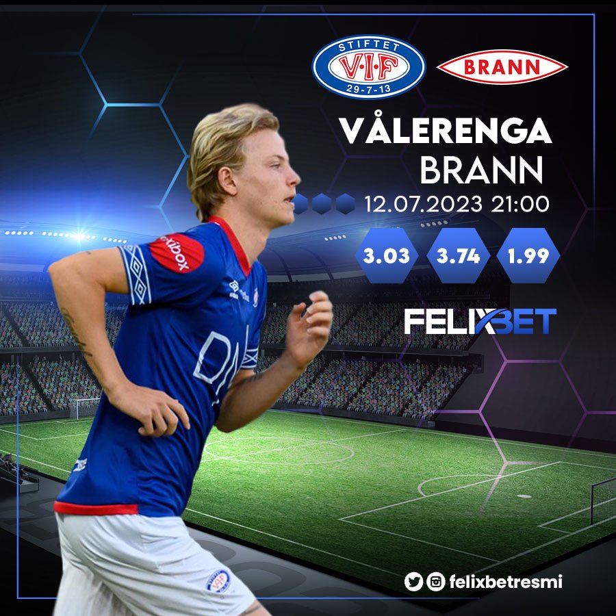 🔷 GÜNÜN KARŞILAŞMASI 🔷

VALERENGA ♦️ BRANN

#Valerenga #Brann #Felixbet