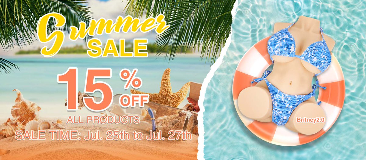 Join Tantaly hot summer party!!!  so stay tuned!  This summer,let Tantaly by your side~  #Tantaly #tantalydoll #britney #summersale #summerpromotion #summerpromo #sale #summer