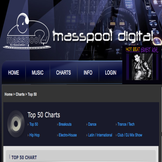 EMGMusicINC's tweet photo. 💥ERNEST KOHL'S BRAND NEW SMASH #1HIT "HOT BEAT" (THE NEW REMIXES) MAXI-SINGLE CONTINUES IT'S SPECTACULAR SUCCESS AGAIN THIS WEEK ON THE "TOP 50" MAINSTREAM CHARTS!!!💥
 #1Hit #Top50 #NewRelease #Pop #EDM #DanceMusic #Dance #Radio #Club  #Remix #Circuit #HiNrg #Masspool https://t.co/h6M4VQHZlp