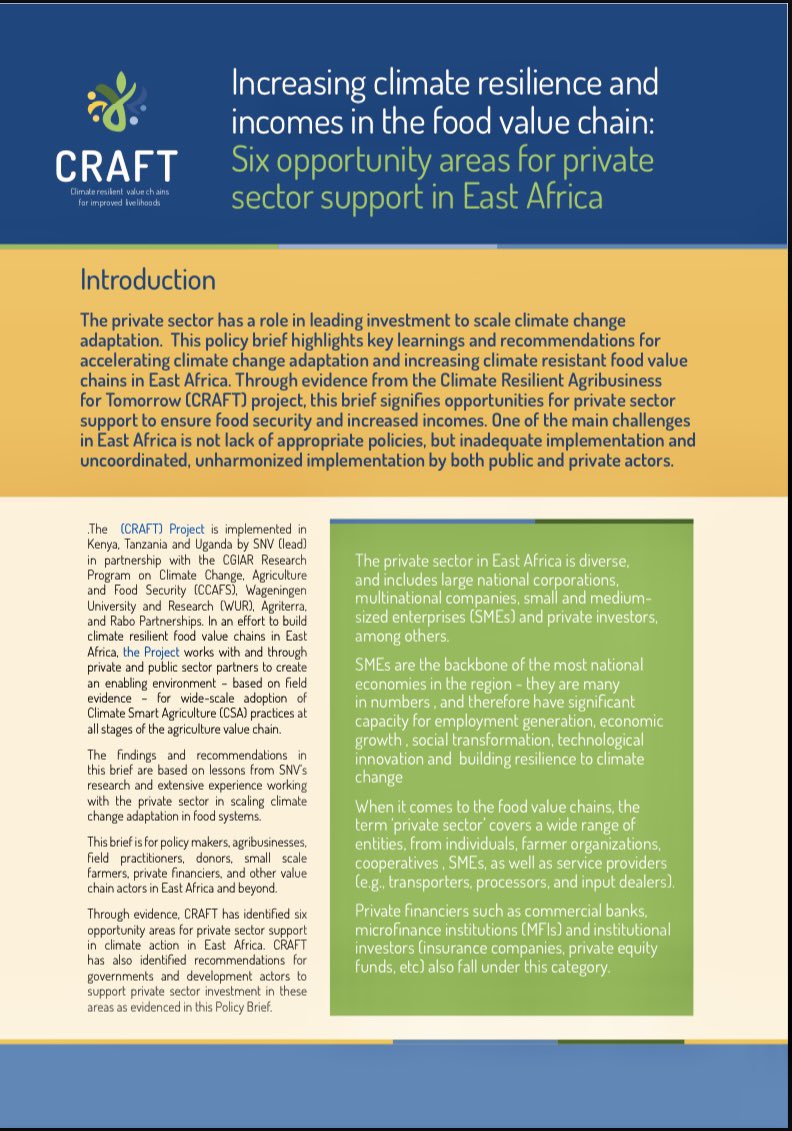 CRAFT East Africa tweet media