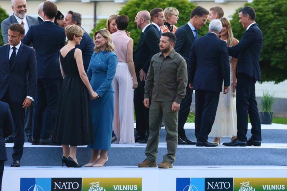 CarloMasala1's tweet photo. Der NATO-Gipfel von Vilnius (Symbolbild) https://t.co/QuFG0nIuNm