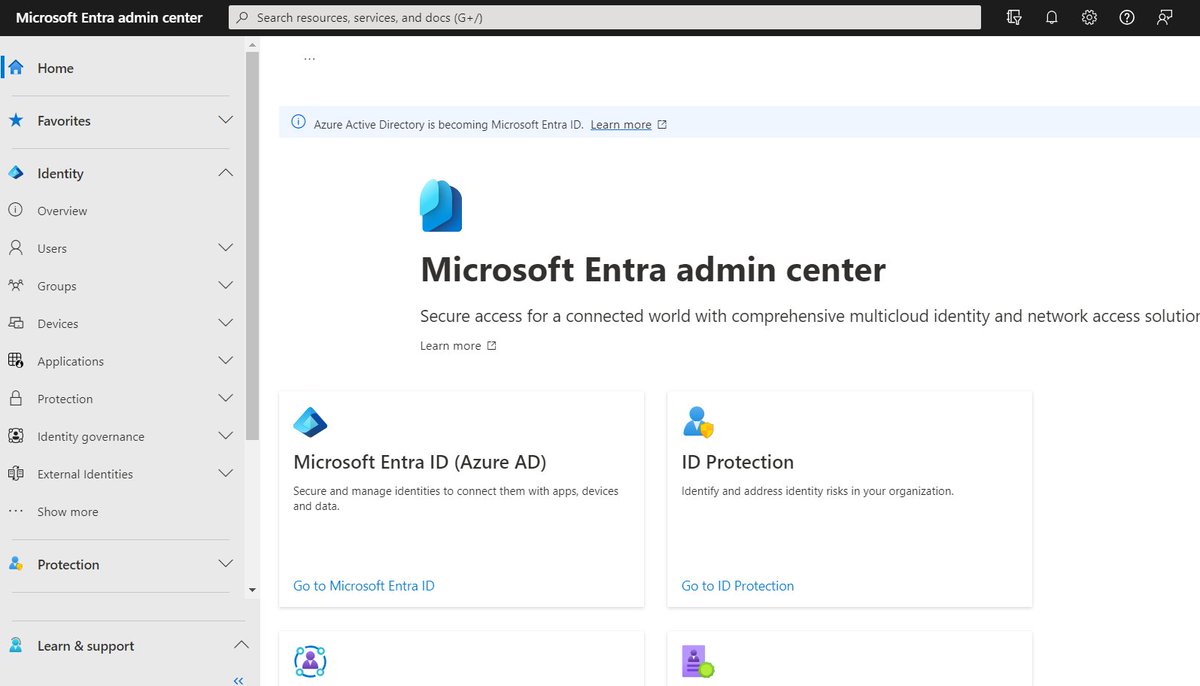 MattChatt42's tweet image. I am already seeing the name changes in the #MicrosoftEntra portal: #MicrosoftEntraID