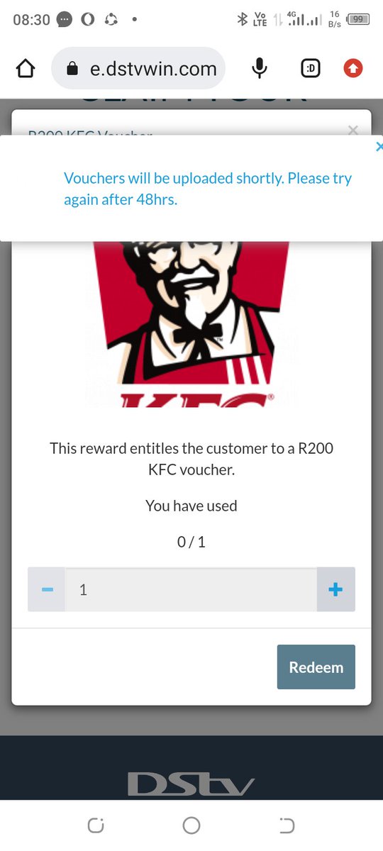 ThetsoThetsom's tweet photo. @DStv is this a scam because your vouchers are not loading? Does it mean I have forfeited my points for reconnection? https://t.co/mkG4iHfd4M