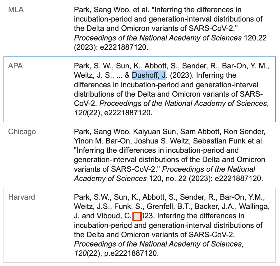 I don't know why, but GoogleScholar omits the last author in their citation tools :o @jd_mathbio