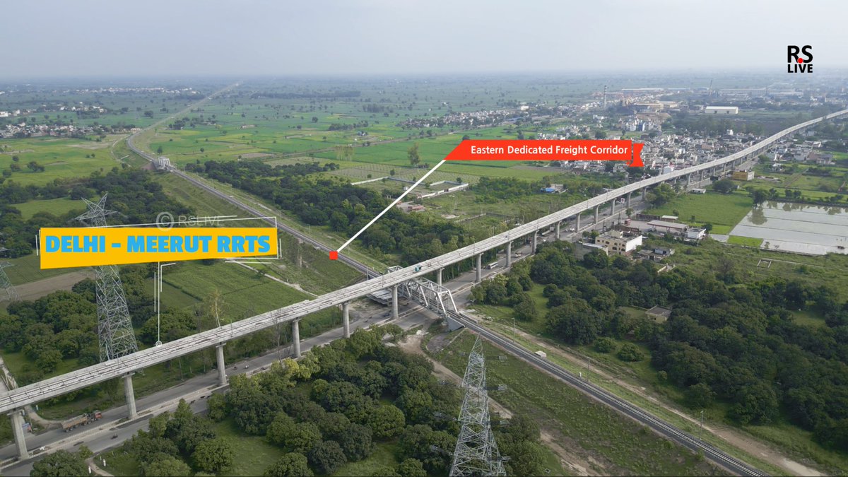rsliveIndia's tweet photo. launcher has been installed on the Delhi Meerut #Expressway, with the help of which the work of #Delhi Meerut #RRTS project will be done. Click on the link to watch full update
https://t.co/q6mRmpTRxe 
#rslive https://t.co/uYwq46AWM4