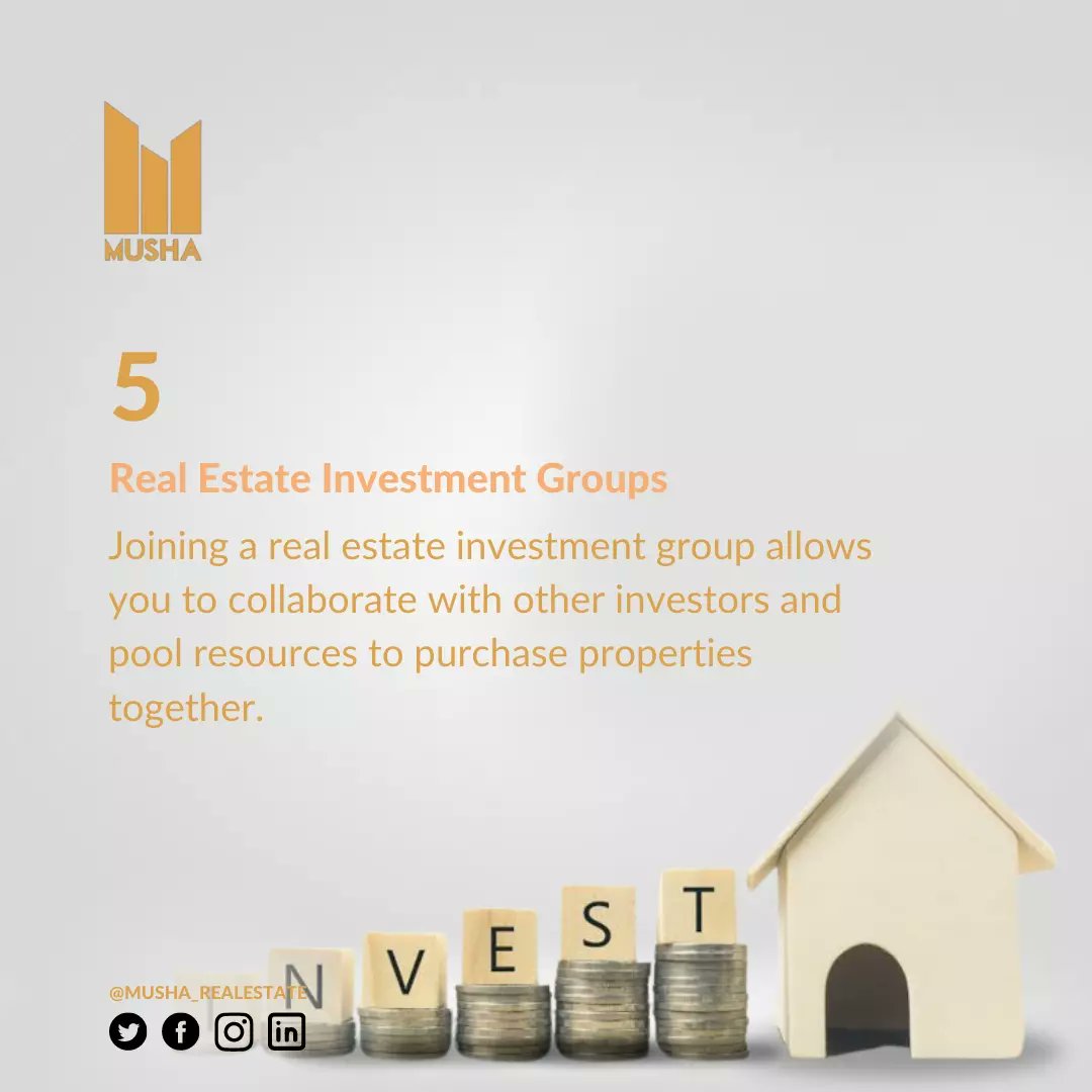 Level up your real estate investing with the power of collaboration! 🤝💼 Join a real estate investment group to pool resources, unlock bigger opportunities, and share knowledge. #InvestmentGroup #CollaborateAndGrow #RealEstateInvesting #UnlockOpportunities