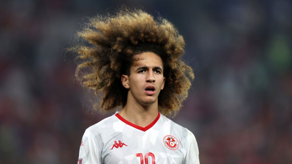 Hannibal Mejbri I @TunisieFootball 🇹🇳 Club: Manchester United D.O.B: 21/01/03 Position: Midfielder Height: 1.83m Foot: Right Transfer Value: €8m Stats: 24 caps for Tunisia 101 Career Appearances 3 Premier League Appearances #Football #Tunisa #ManchesrUnited #ManU