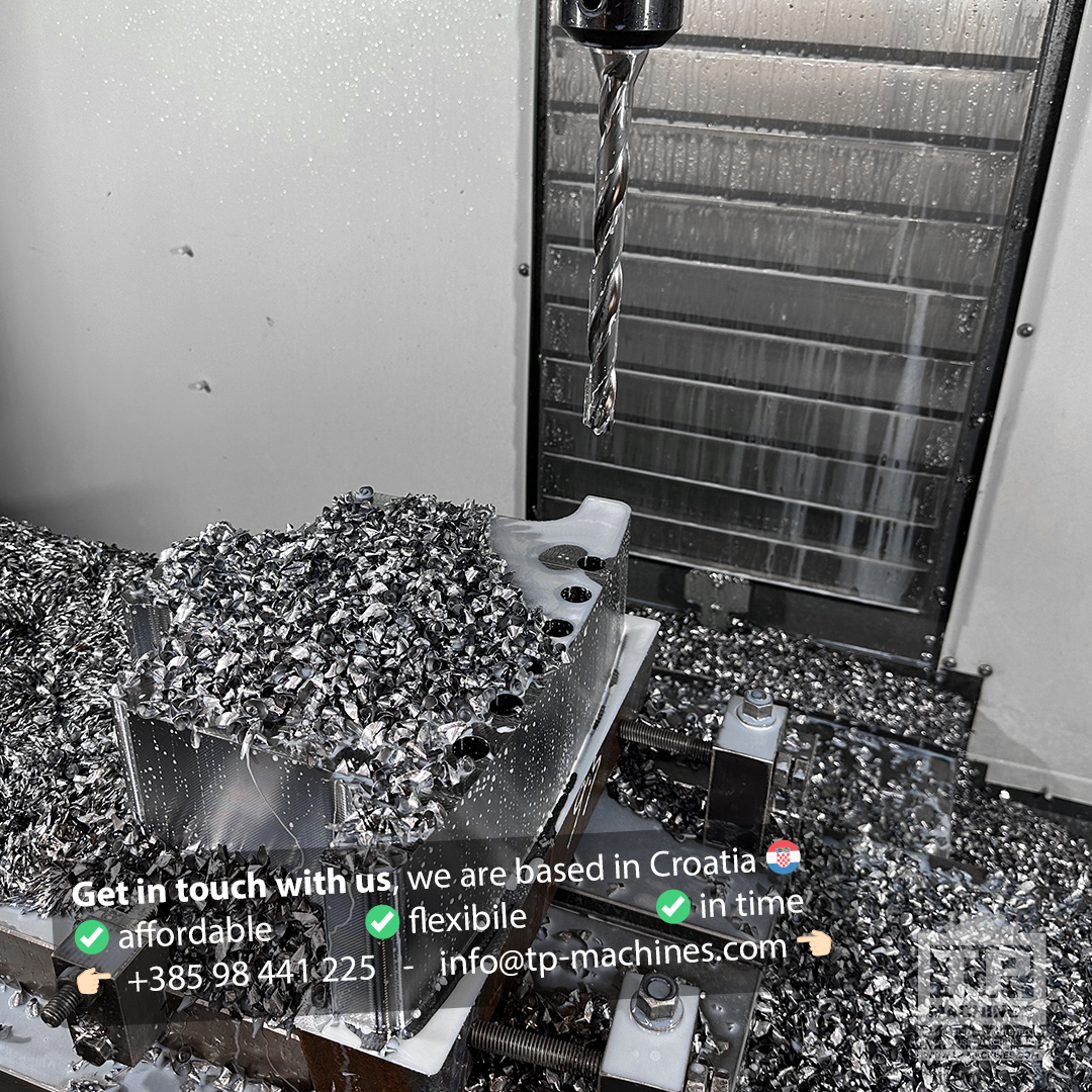 TP_machines's tweet photo. Let's fly some chips today 😉 🔝

#tpmachines #tpstrojevi #metalworking #machinetools  #madeineurope #madeincroatia #subcontractors #cnc #cncmachining  #cncmilling https://t.co/H30iBmdTkm