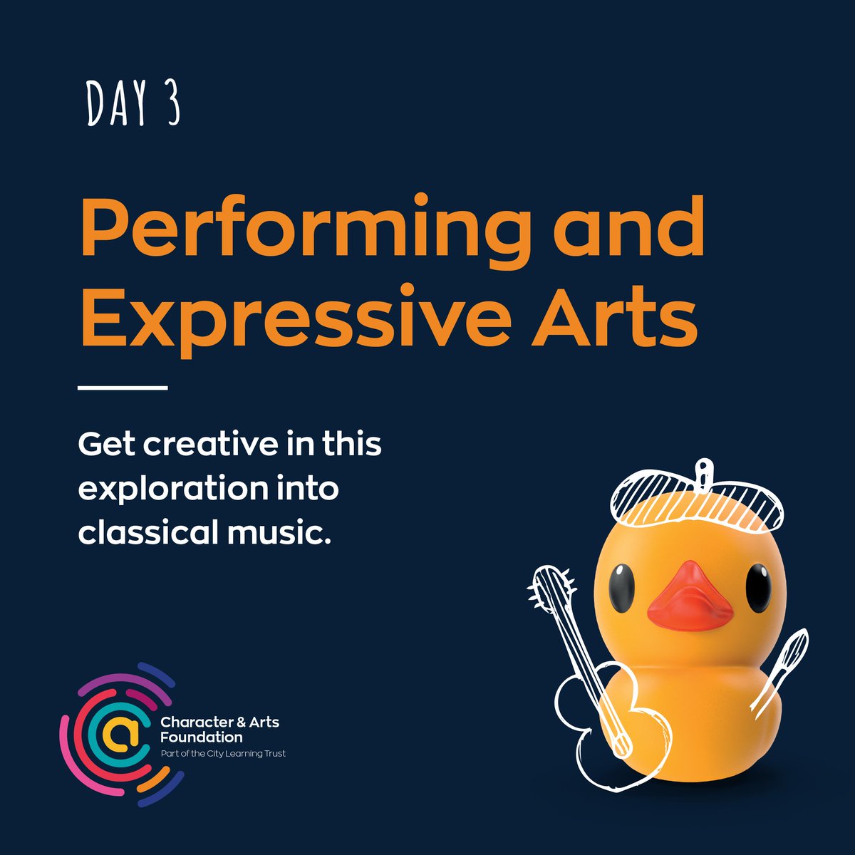Today’s the day! 🙌

It’s PERFORMING &amp; EXPRESSIVE ARTS and concert day! 🎼

Download our range of resources through the link below 👇

📚 citylearningtrust.org/character-and-…

#CandAatCLT #CandAArts