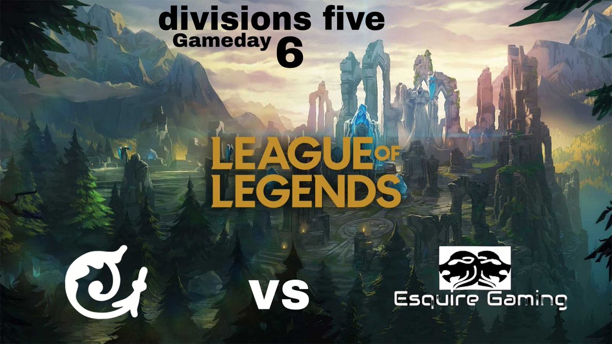 Gameday 6

‼️‼️Am 16.07.2023 um 17:00 geht's los‼️‼️

twitch.tv/esquiregaming_

#winner #lol #leagueoflegends #esport
#gameday #esquiregaming #team
#neuesteam #primeleague #einteam
#einziel #aufstieg #playoffs #playoffsbaby