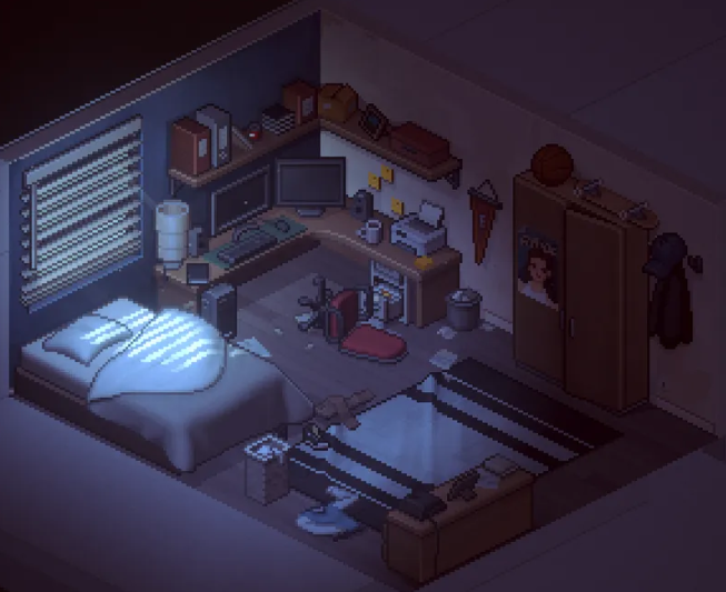 All my 3D stuff is NDA so might as well show some pixel art sketches I do for my side project. #PortfolioDay