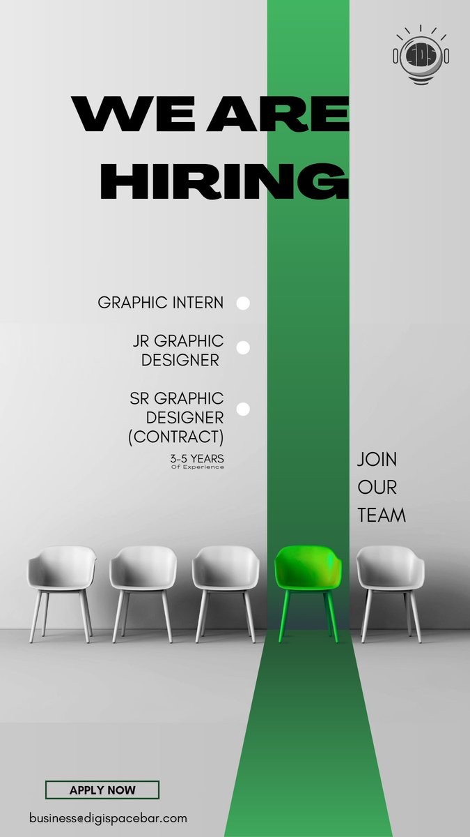 DigitalSpacebar's tweet photo. π Join Spacebar Digital Solution and Let Your Creativity Soar! π
#GraphicDesign #DigitalDesign #JoinTheSpacebarTeam #DesignOpportunities #CreativeCareers https://t.co/NNbHZirtpG