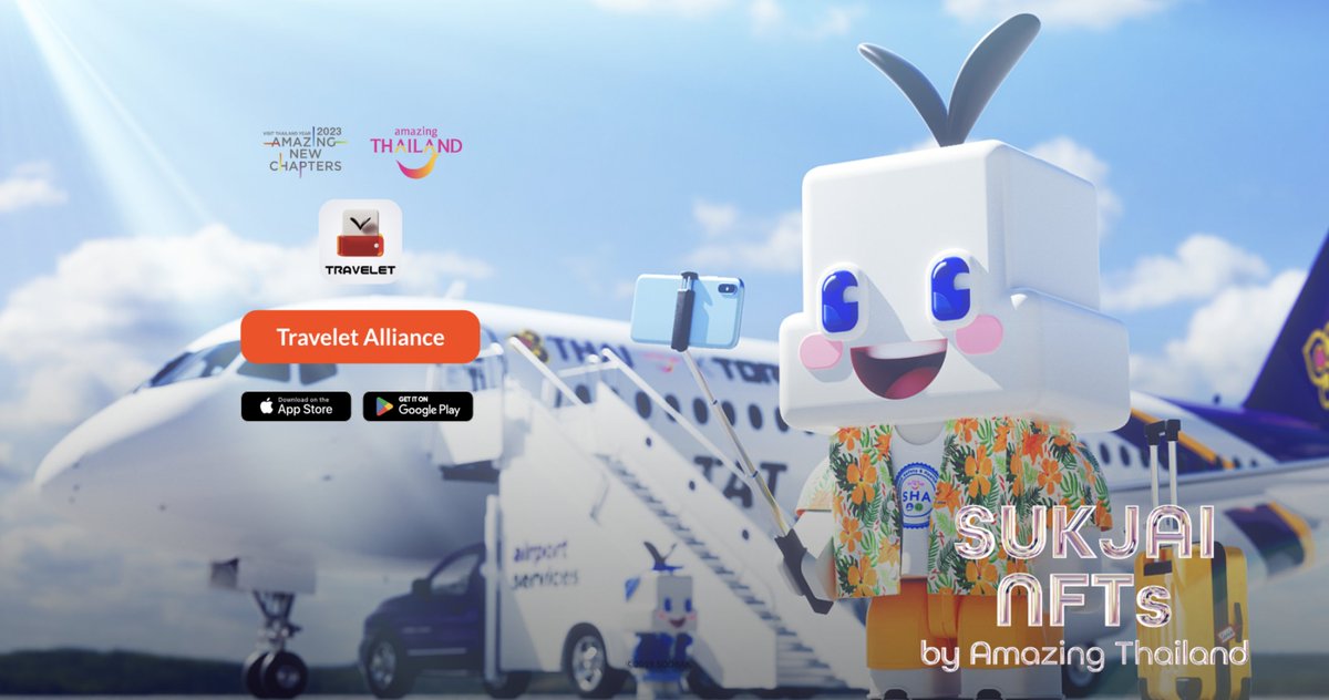 torix_nft's tweet photo. 📢‘SUKJAI NFTs by Amazing Thailand NFT Project’ 
official • Homepage OPEN!
 
For more informations about our project visit SUKJAI NFTs homepage
https://t.co/H2fHdYVp5Y

#TORIX #TORIXTHAI #SUKJAI #amazingthailand #NFTs #NFT #TRAVELET https://t.co/5OJxsvfDuZ