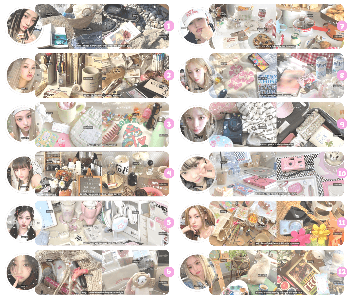 help RT, pwease? thank you so much♡!

hay hay! ella ada layout ready 'dreamy' nih! harganya 4.500/each get ava PNG only! bisa ditake pukul 17.15 WIB dengan cara DM aku nomornya saja yaa! selengkapnya boleh scroll dibawah ini. Happy jajan oll <3!

— #zonauang