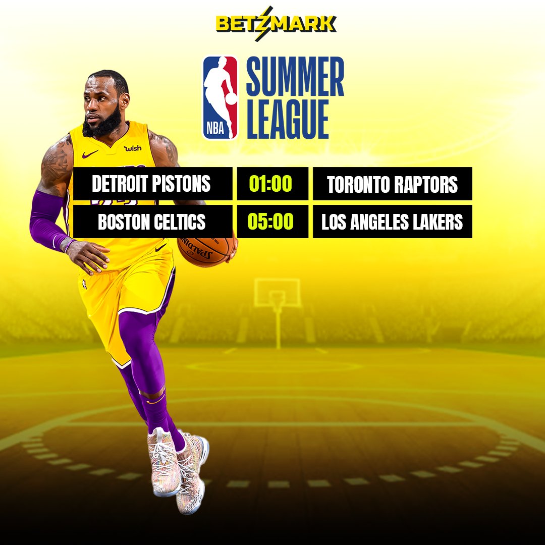🏀 NBA Yaz Liginde bugün Boston Celtics ile Los Angeles Lakers karşı karşıya geliyor...
#betzmark