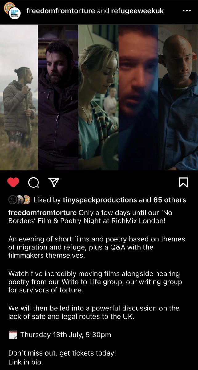Join us for short films (inc. A Day in February), poetry readings, and an important panel discussion on the lack of safe and legal routes for refugees.