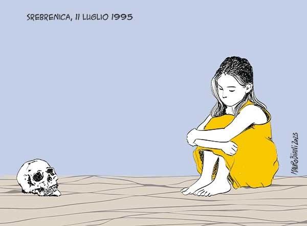 #Srebrenica <a href="/maurobiani/">Mauro Biani</a> ne pozablja!