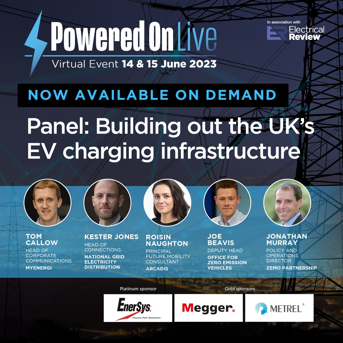 Electrical Review (@elecreviewmag) on Twitter photo At Powered On Live 2023, we gathered a panel of experts from <a href="/Zemo_Org/">Zemo Partnership</a>, <a href="/myenergiuk/">myenergi</a>, <a href="/nationalgrid/">National Grid</a>, <a href="/ArcadisGlobal/">Arcadis</a> & <a href="/OZEVgovuk/">Office for Zero Emission Vehicles</a> to discuss the industry's challenges in ensuring #EV infrastructure is accessible to all. Watch the panel here: ow.ly/hvCf50P9gLS At Powered On Live 2023, we gathered a panel of experts from <a href="/Zemo_Org/">Zemo Partnership</a>, <a href="/myenergiuk/">myenergi</a>, <a href="/nationalgrid/">National Grid</a>, <a href="/ArcadisGlobal/">Arcadis</a> & <a href="/OZEVgovuk/">Office for Zero Emission Vehicles</a> to discuss the industry's challenges in ensuring #EV infrastructure is accessible to all. Watch the panel here: ow.ly/hvCf50P9gLS