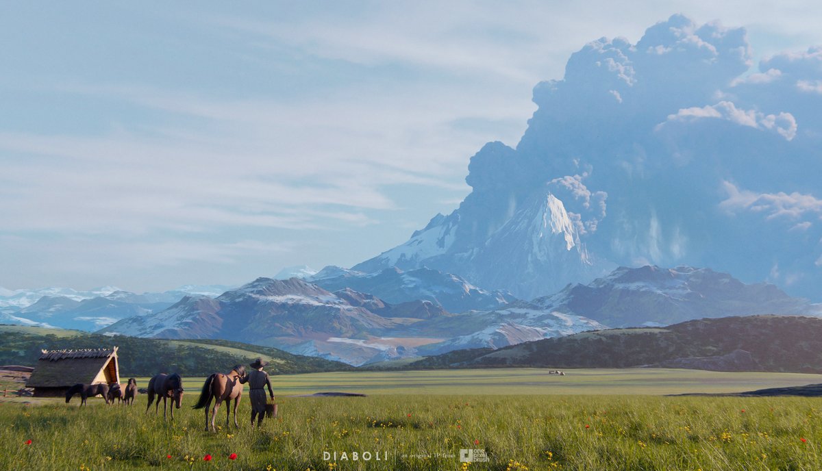 onepixelbrush's tweet image. The Devil is.... coming. The initial idea was to take something ridiculous and try to make it seem believable. Part of that is showing this catastrophe from a bystander&apos;s perspective. -- Art By: Tyler Tilly / Creative Director: Shaddy Safadi

#Diaboli #IPdevelopment #IP