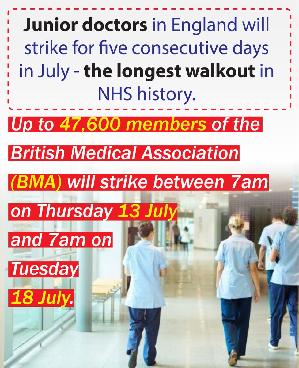 junior doctor’s strike in England
#NHSStrike
#JuniorDoctorsStrike 
#SaveOurNHS