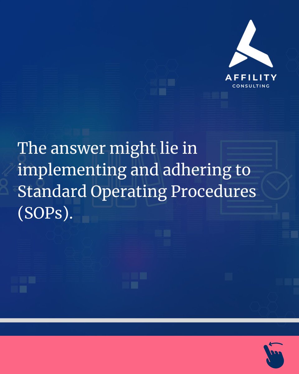 AffilityC's tweet photo. Embrace the power of SOPs and take proactive steps towards achieving excellence in your business today - https://t.co/h0UEhLazSx

#StandardOperatingProcedures #SOPs #businesscontinuity #businesssuccess https://t.co/6CLD7CfR3q