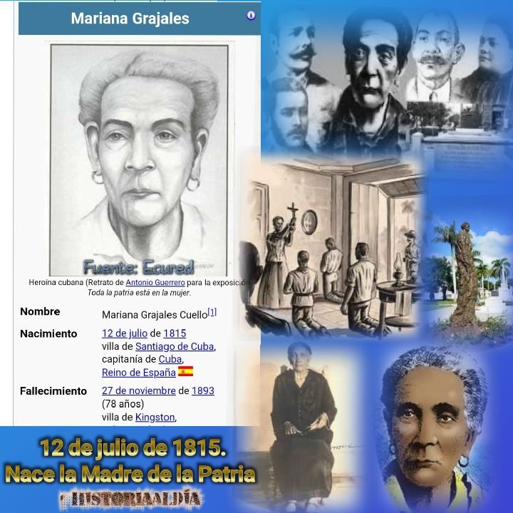 VidePvide's tweet photo. Tras las 👣 de la Historia 📖📝📚
Comparte y Divulga la Historia Efemérides 12 de julio.
👣Nace Mariana Grajales.
👣Nace Juan Gualberto Gómez.
👣Llegan a Cuba los restos del Ché y 6 compañeros.
👣Fallece Carlos Puebla.
#TrasLasHuellasDeLaHistoria 
#HistoriaAlDía #IzquierdaLatina https://t.co/EN6Yu41FJl