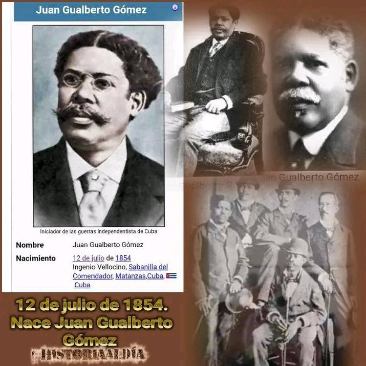 VidePvide's tweet photo. Tras las 👣 de la Historia 📖📝📚
Comparte y Divulga la Historia Efemérides 12 de julio.
👣Nace Mariana Grajales.
👣Nace Juan Gualberto Gómez.
👣Llegan a Cuba los restos del Ché y 6 compañeros.
👣Fallece Carlos Puebla.
#TrasLasHuellasDeLaHistoria 
#HistoriaAlDía #IzquierdaLatina https://t.co/EN6Yu41FJl