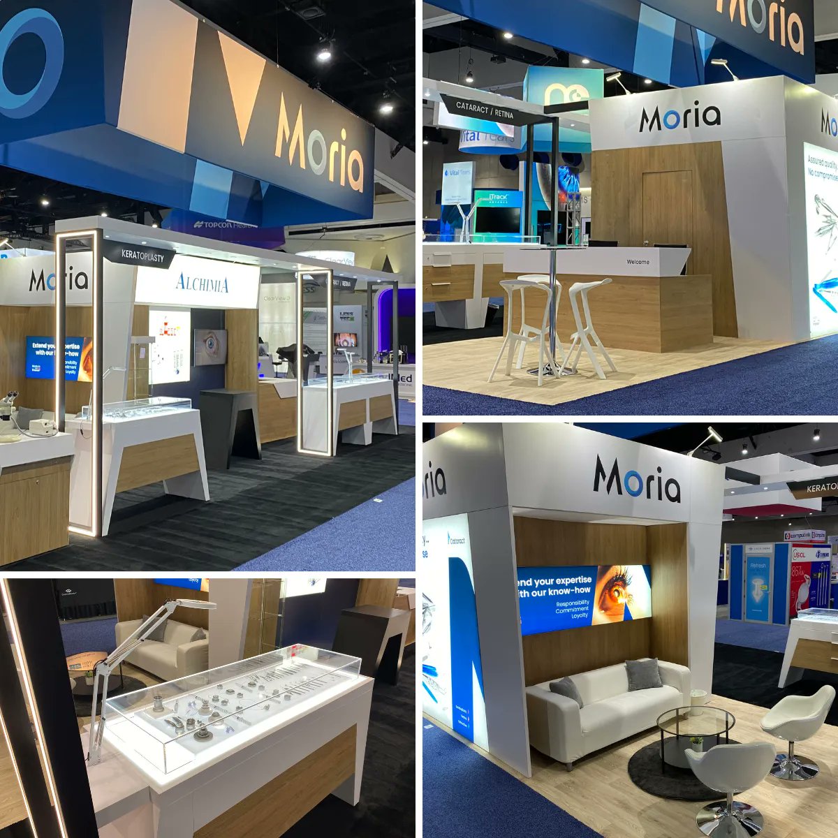 Nous avons eu le privilège de construire ce stand pour Moria (sur un design de Galis) à l'occasion du salon ASCRS 23 en mai dernier. 
<a href="/ASCRStweets/">ASCRS</a>
#eventprofs #evenements #evenementiel #salonprofessionnel #stand #salon #exposition