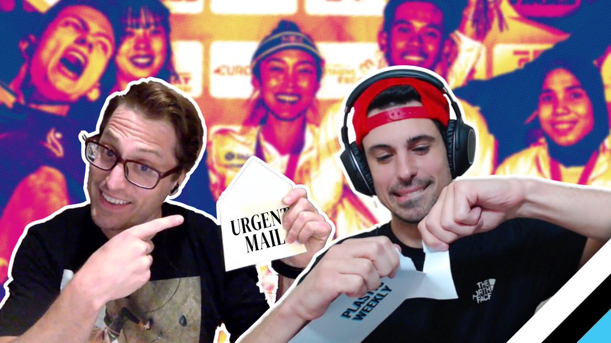 plasticweekly's tweet photo. Tyler becomes a commentator apologist, John wants to XFL-ify speed climbing, and that leaves you- the viewer- to provide the real headlines, winners, and losers this week! https://t.co/3sv6lFVmrT https://t.co/Lcntuhyg0o