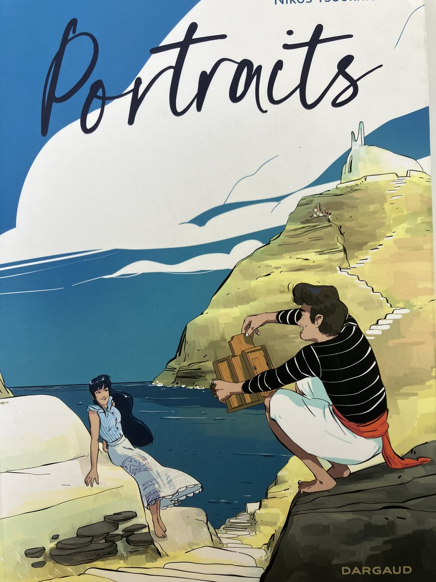 StephaneAznar's tweet photo. Si vous êtes aussi en manque de Grèce 🇬🇷, de bleu merveilleux, de mer Égée, de petites histoires qui viennent se nicher dans la Grande Histoire, de récits d’amitié…
Cette petite pépite de #Nikostskouknidas est pour vous… ✨PORTRAITS 🧿
@EditionsDargaud https://t.co/CY3xkWkSZA