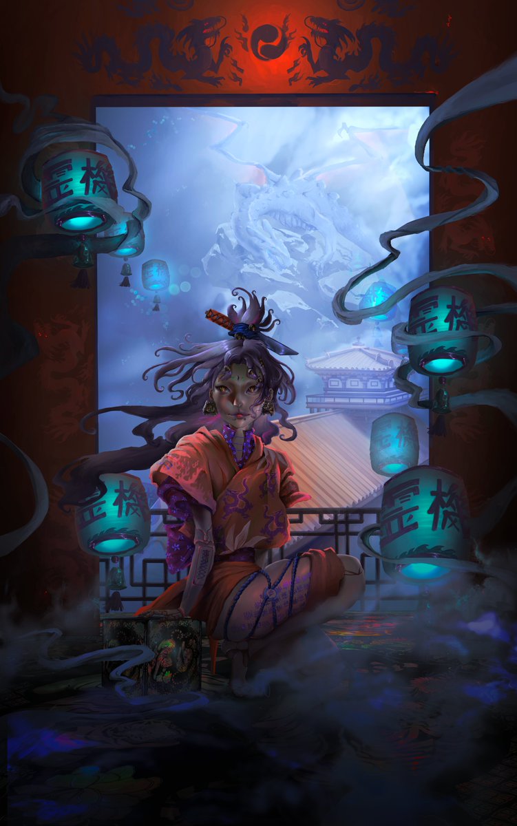 RYUUSU_'s tweet photo. I'm a concept artist based in Tokyo :3 #PortfolioDay https://t.co/TKG7iyklzp