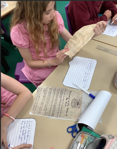 Y5StLukesFrod's tweet photo. In History, the children were interpreting new evidence about Francis Drake: https://t.co/gswF9qNS2r