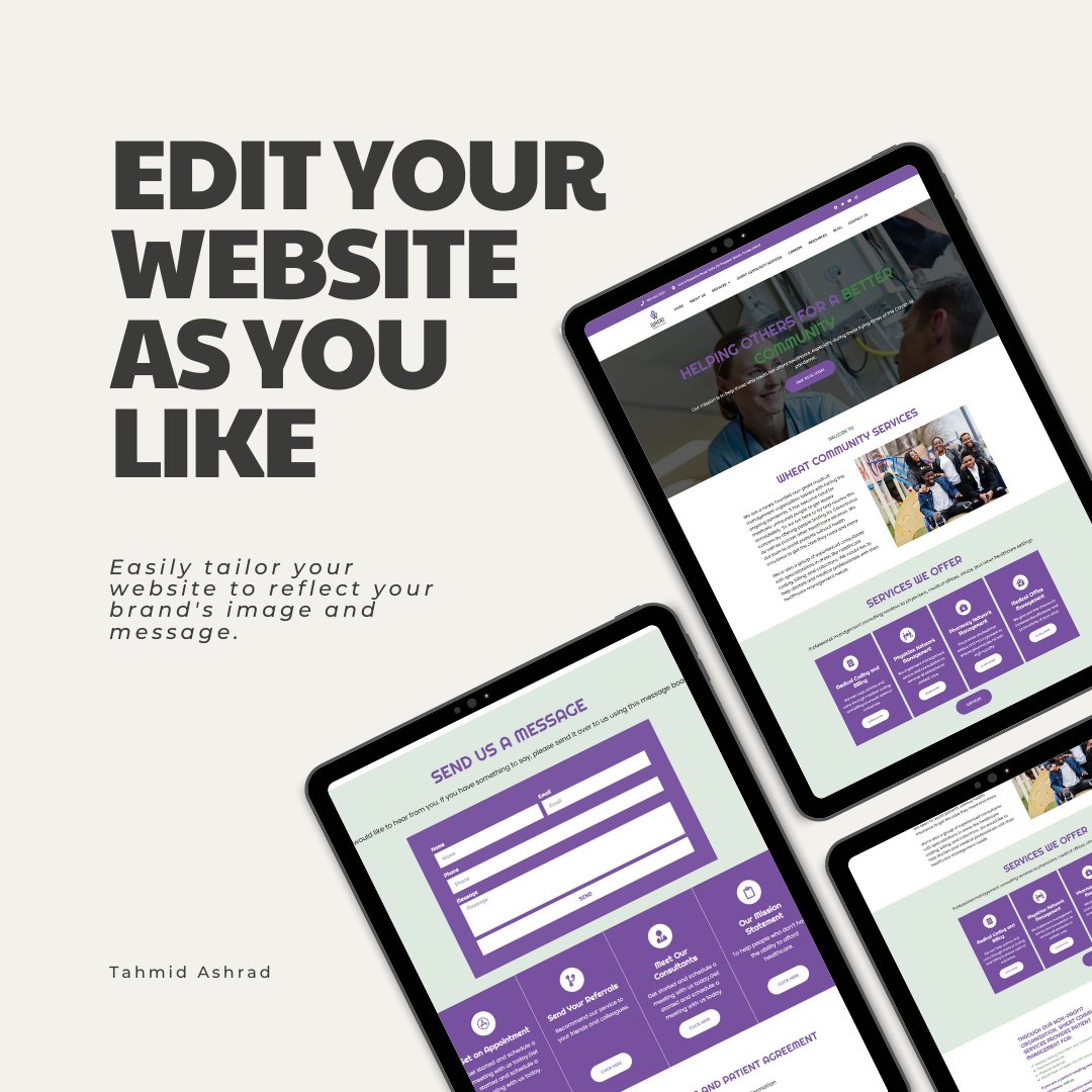 Boost your web presence with expert web development solutions! As a seasoned web developer, I specialize in creating visually stunning and functional websites that engage users and drive conversions.
Website Link: lnkd.in/gicRyYFB
See More: lnkd.in/gQ5hFMMt
#Web