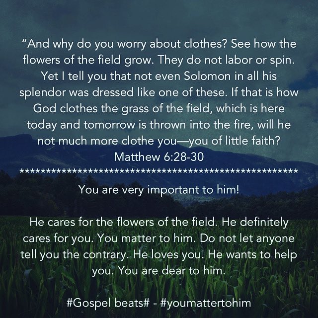 patrickmayoh's tweet photo. You are important to him https://t.co/4RE04b9oFs