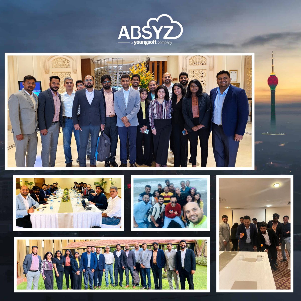 Our #midyear Sales offsite was a huge success! Last week, our #Sales &amp; Management team soaked up the sun in #Colombo while discussing the latest #salesstrategies &amp; #salesforce trends, participating in #teambuildingactivities &amp; enjoying the beautiful weather &amp; food at Taj Samudra
