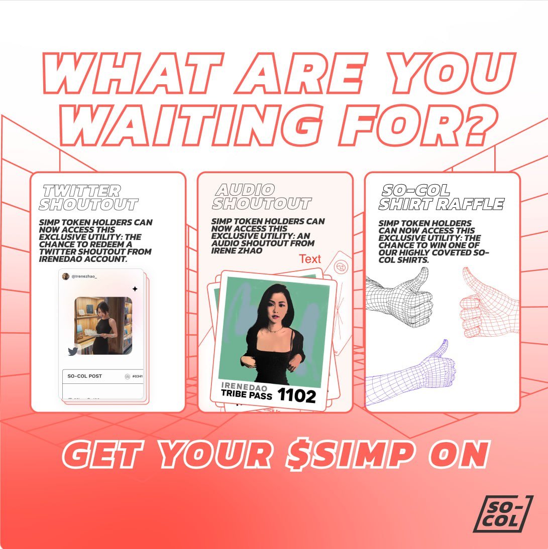 socolvn's tweet photo. Các bạn còn chờ đợi gì nữa mà không giành lấy những ưu đãi dành cho $SIMP holder? 😲

$SIMP holders giờ đây đã có thể sở hữu những tính năng độc quyền dành cho mình tại Tropee 🔥

Chần chừ gì nữa, hãy cùng thử ngay bây giờ nhé  👀
https://t.co/res5cSmhJO https://t.co/ZWlOEt664i