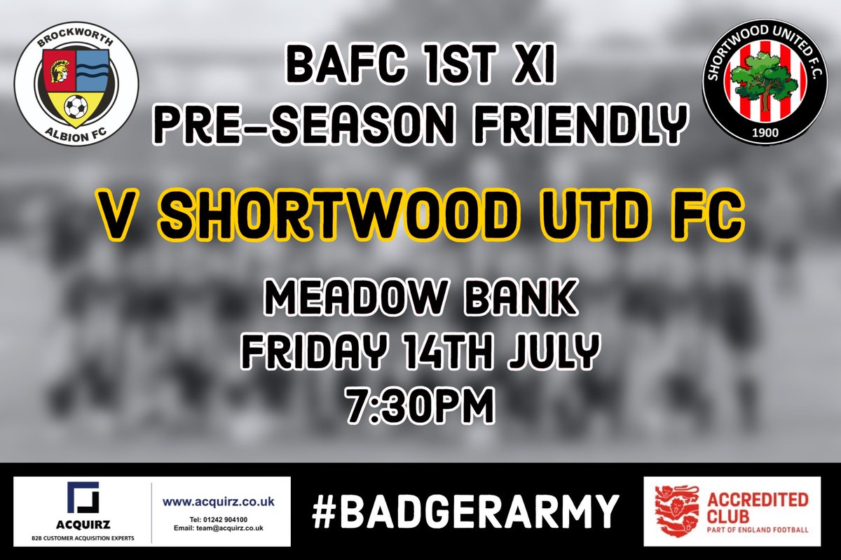 Next up we make the journey over to Nailsworth to face <a href="/ShortwoodUtdFC/">Shortwood Utd FC</a> in what will be another tough test for the boys. Be some heavy legs after last night but that’s what pre-season is all about. Best of luck lads, go well ⚫️⚪️