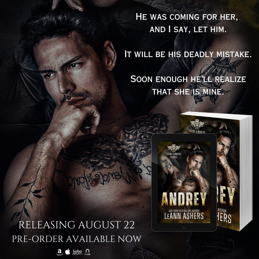 🔸 𝐌𝐂 𝐑𝐨𝐦𝐚𝐧𝐜𝐞 - 𝐏𝐑𝐄𝐎𝐑𝐃𝐄𝐑 🔸
Andrey is releasing August 22!
• Amazon: amzn.to/3peoo6I
• Apple: bit.ly/3PmNye1
• B&amp;N: bit.ly/42RvkEG
• Kobo: bit.ly/448OVkJ

#MCRomance  <a href="/HEAPRMore/">HEA PR</a>