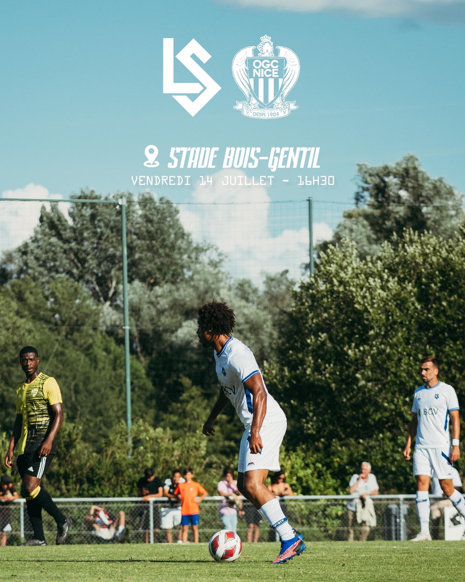 lausanne_sport's tweet photo. ๐@ogcnice pour la ๐ช๐ฎ๐๐ญ๐ซ๐ข๐ฬ๐ฆ๐ ๐๐ญ ๐๐๐ซ๐ง๐ข๐ฬ๐ซ๐ ๐ฬ๐ญ๐๐ฉ๐ ๐๐ฎ #๐๐๐๐๐ฎ๐๐๐จ๐ฎ๐ซ.๐ขโช๏ธ
โน๏ธOuverture des portes du stade Bois-Gentil ร 15h30.
Billetterie๐๐ฝ https://t.co/JgxTvS9bts
#allezlausanne #lsvaudtour https://t.co/Fd428AhUBS